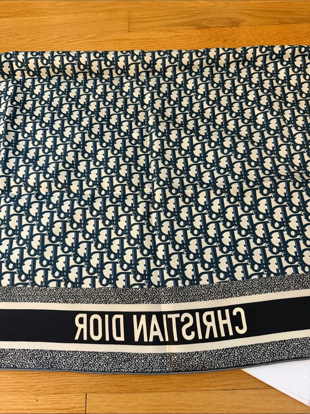Dior Oblique Diortwin 90 Square Scarf